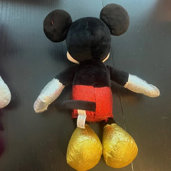 TY Beanie Babies Sparkle Disney Mickey and Minnie Mouse 8" - Picture 6 of 6